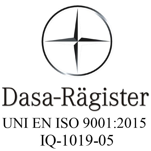 Certificato di Qualità ISO 9001